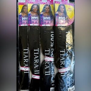 Human braiding hair kanekalon